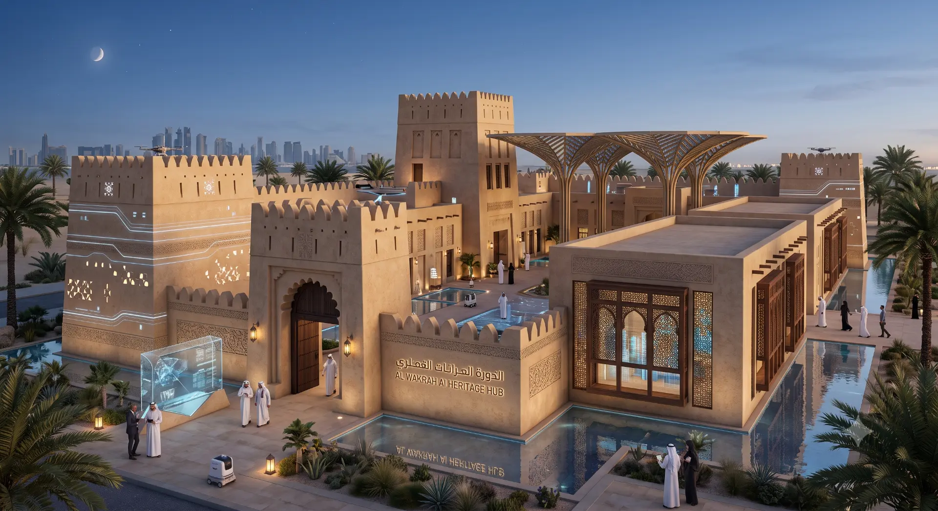 نموذج المركز ذو الطابع التراثي